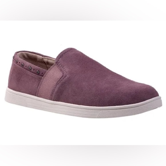 Spenco Santa Barbara Rivet comfort Shoes purple size 6.5 - Picture 1 of 11